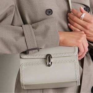 SAVETTE Symmetry 19 leather shoulder bag